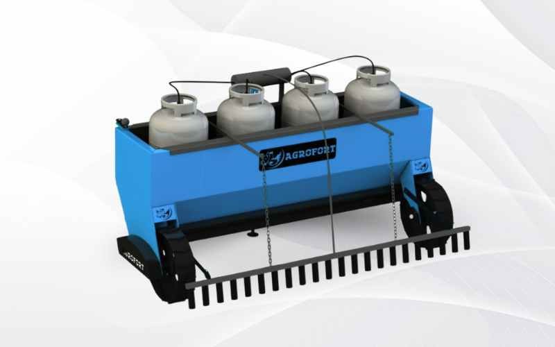 Imagem Espalhador / Queimador de penas Tratorizado AGF 2000-EQ AGROFORT